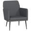 Ghada Faux Leather Armchair-1764847934