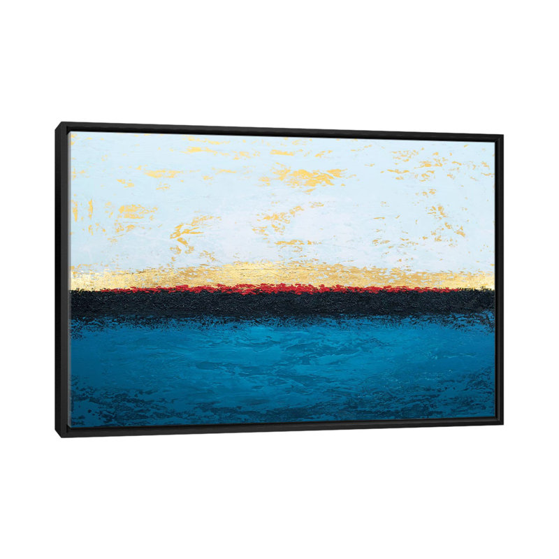 Emergence - Print on Canvas, 66.04 cm H x 45.72 cm W, Black Framed