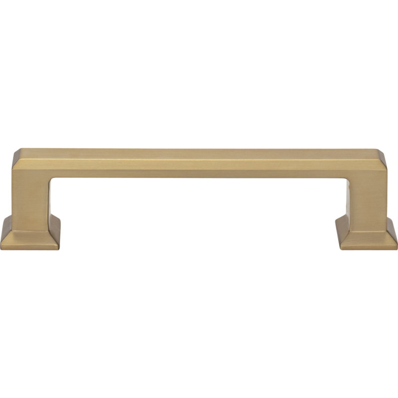 Sweetbriar Lane 3 3/4" Center to Center Bar Pull, Warm Brass