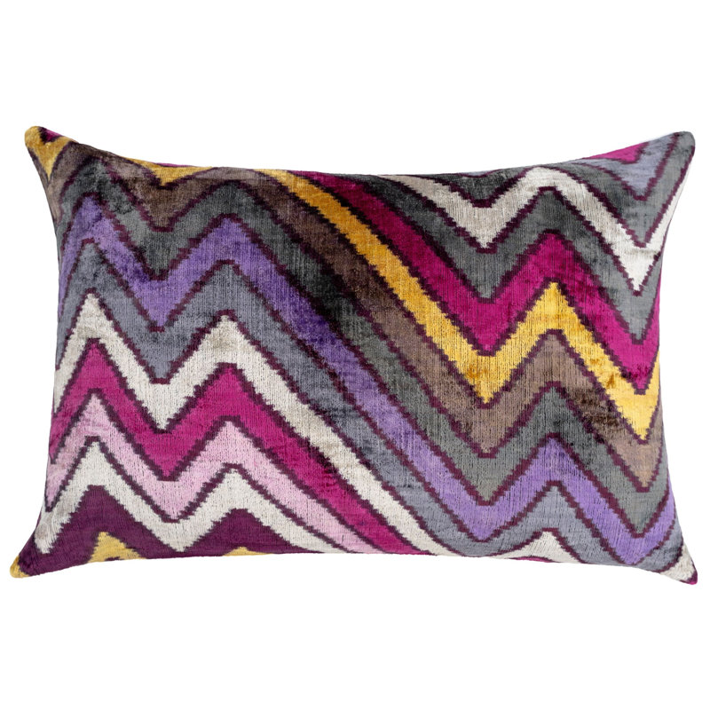 Coussin décoratif en velours