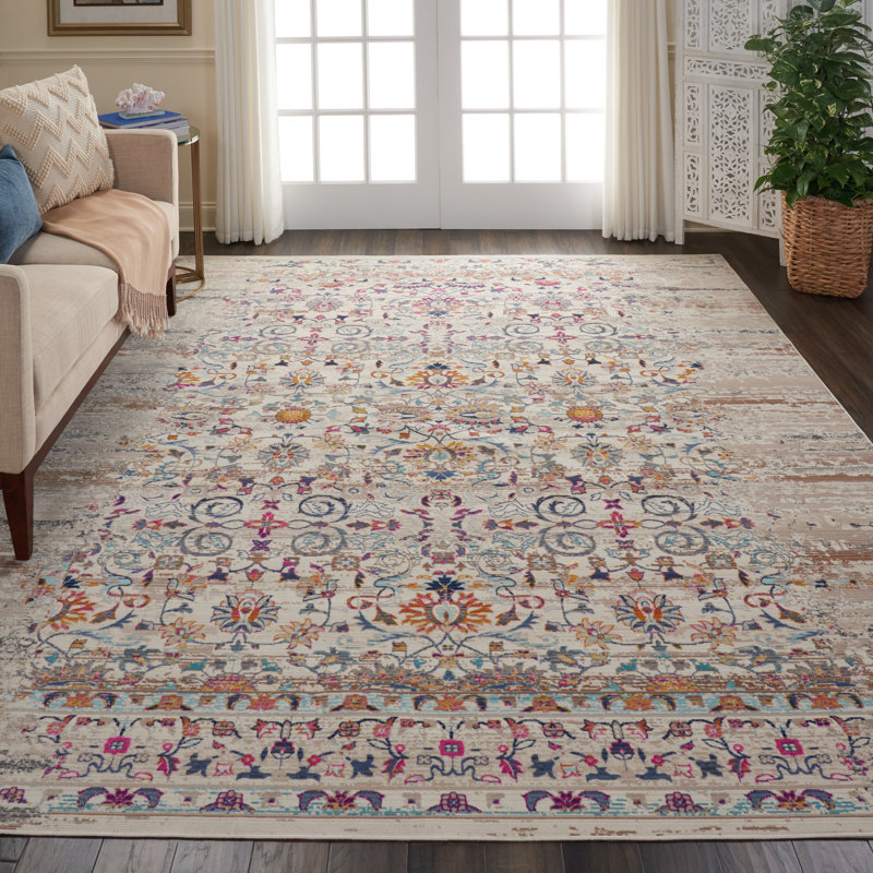 Erinn Oriental Area Rug, Rectangle 121 x 173cm