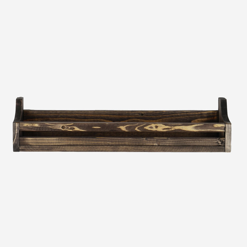 Rustic Wooden Spice Rack