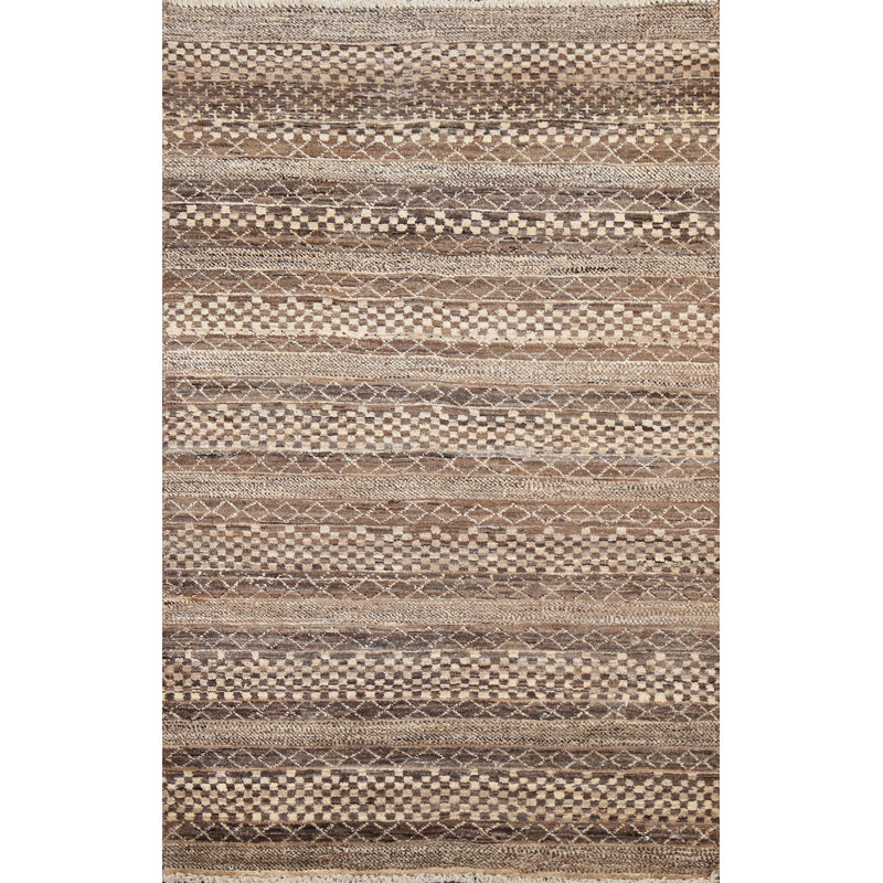 Tapis oriental Sarah-Louise Gabbeh Kashkoli noué à la main 3 x 5