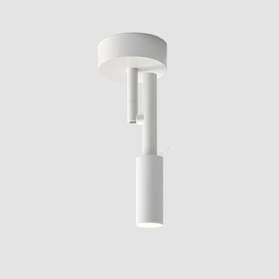 Tubino 4" Unique/Statement Geometric LED Semi Flush Mount