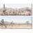 Cactus Desert Southwest Desert Large Cactus Western Joshua Tree On Canvas 2 Pieces Horizontal Print Wall Decor