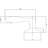 Stratford Single Dummy Door Lever-14651643
