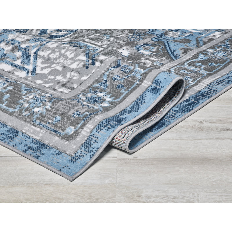 Minton Paisley Flatweave Area Rug, Rectangle 80 x 150cm