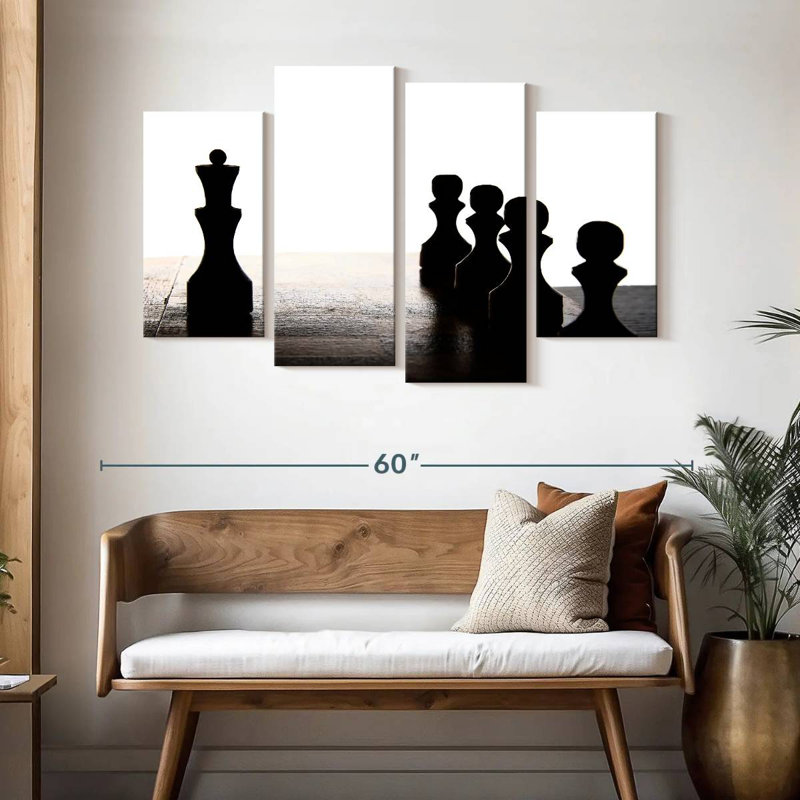 Senne Chess Master, H 32 po x l 52 po