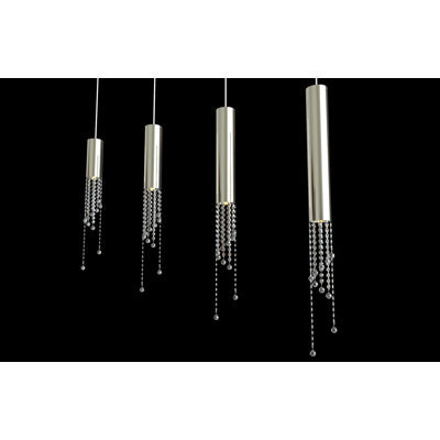 Aadvik 1 - Light Chrome Single Pendant