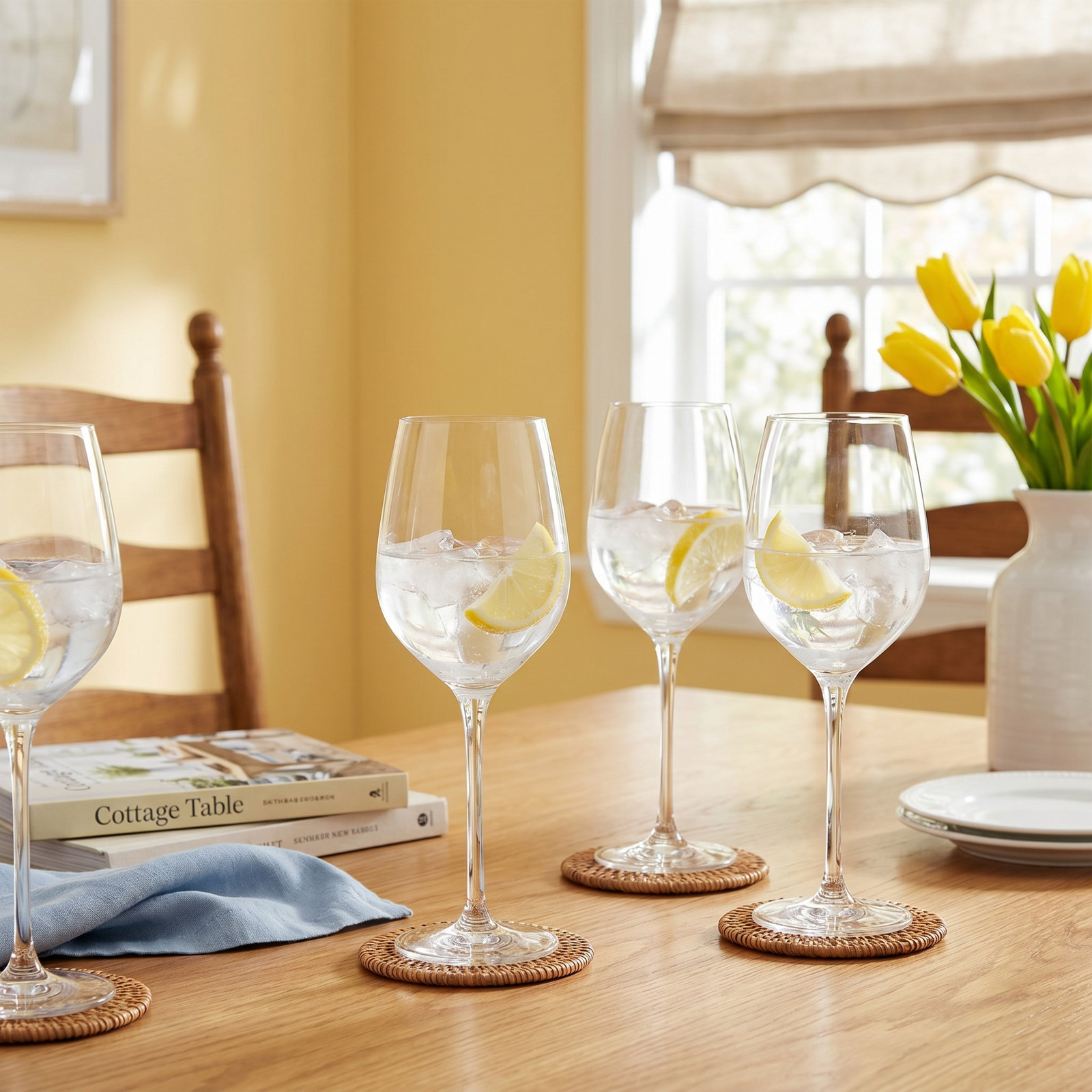 Handmade Red Wine Glass, 13 oz.