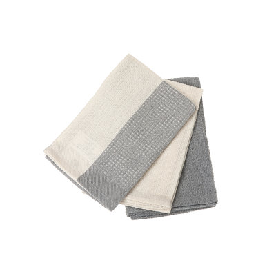 Cotton Waffle Kitchen Towel Linen Set