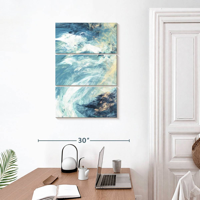 Avery Stormy Ocean, 32" H x 20" W