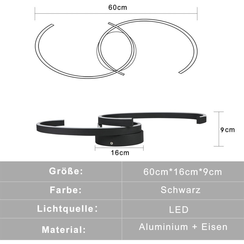 Aluminium LED Flush Mount