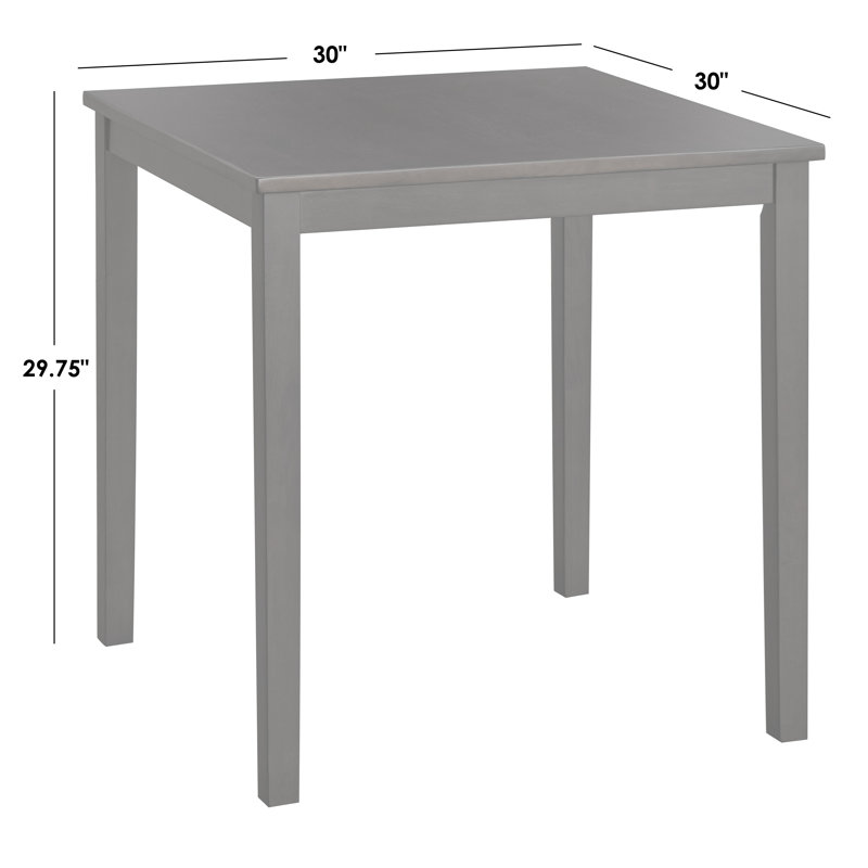 Ensemble de salle à manger carré L 30 po x l 30 po Arienna, Espresso