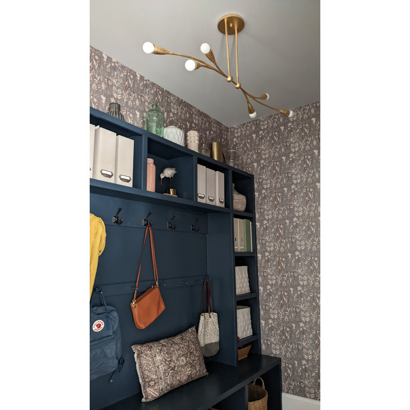 6 lumières linéaires ELsa, Or