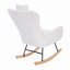Chaise berçante rembourrée pour chambre à coucher Teddy Teddy-1094587840