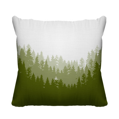 Coussin intérieur / extérieur Pine Trees Cabin