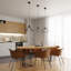 Tsuno 1 - Light Black Drum Pendant