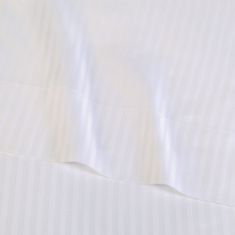 Emilio Flat Sheet, King Flat Sheet, White