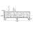 Solid Pine TV Stand with Enclosed Storage Cabinets-1570990320
