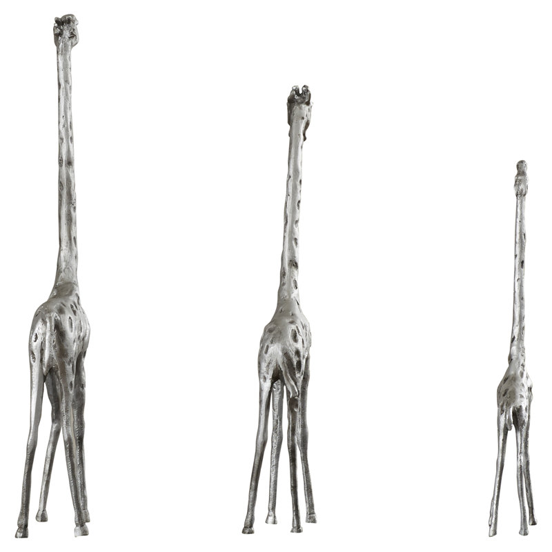 3 Piece Giraffe Family Figurine Set