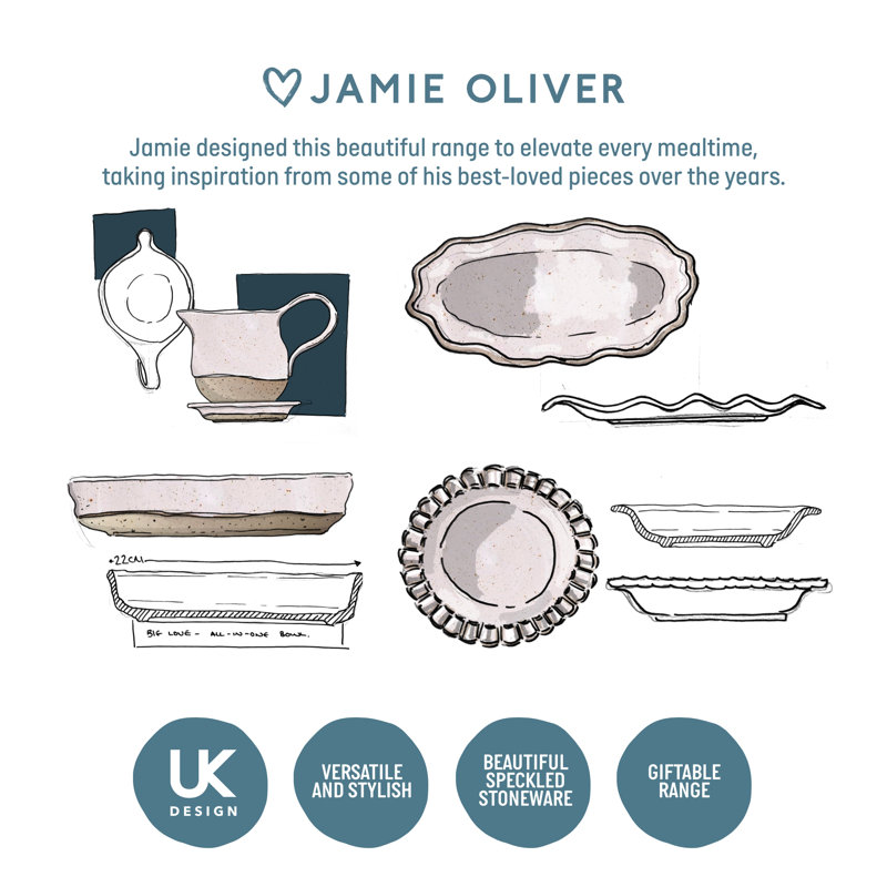 Jamie Oliver BIG LOVE Ceramic Serving Bowl