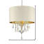 Lustree tambour 3 lumières unique Wynne