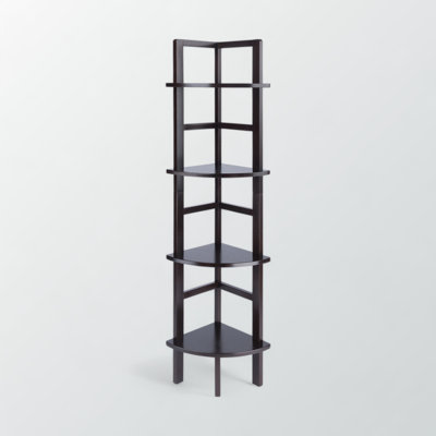 Eduardo Corner Baker's Rack - Coffee