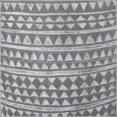 Table d'appoint extérieure en béton Bohemian
