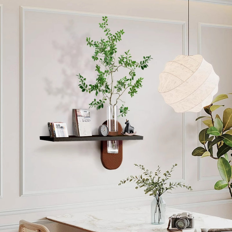 Café, forme libre grès, art mural, H 10,63 po x l 16,54 po