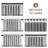Birglinde Faux Linen Thermal 100% Blackout Curtains (Set of 2)-674800242-693244529