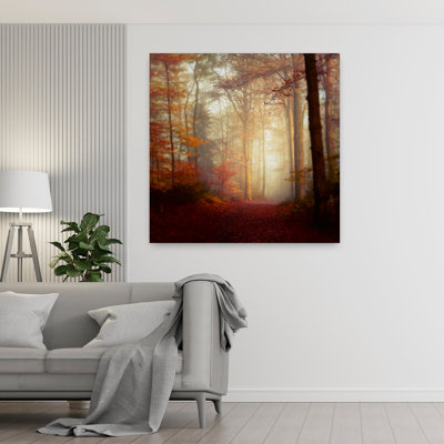 Art contemporain d'automne abstrait