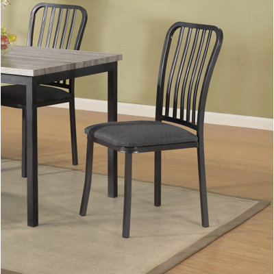 Chaise de salle à manger rembourrée Chesser