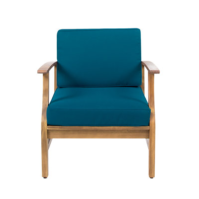 Club Chair, Produced With Tough Wood And Slat Appearance Patio Chair In , Comprised Of Feature