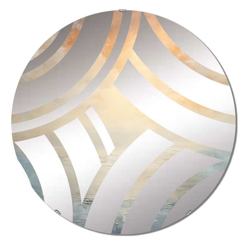 Miroir décoratif Auley, 23,6 po x 23,6 po