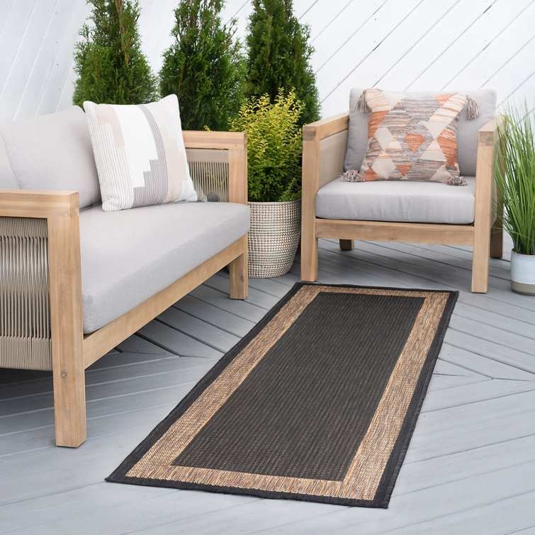 Tapis rayé Daponte