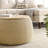 Round Storage Ottoman, 2 In 1 Function, Work As End Table And Ottoman (25.5"X25.5"X14.5")-1816703748