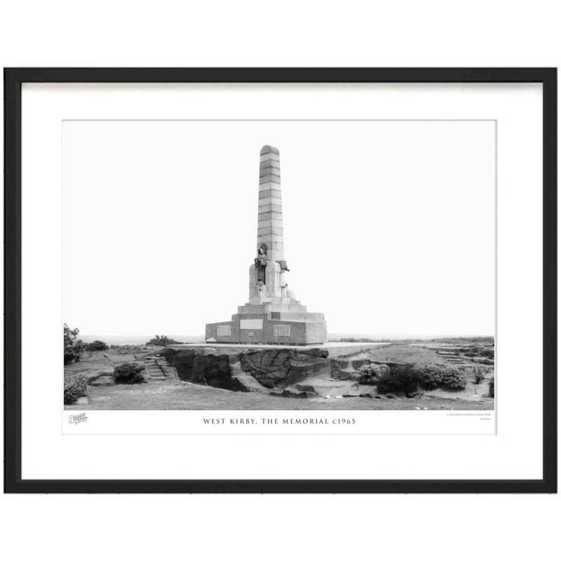 West Kirby, The Memorial C1965 by Francis Frith - Single Picture Frame Print, 40cm H x 50cm W x 2.3cm D