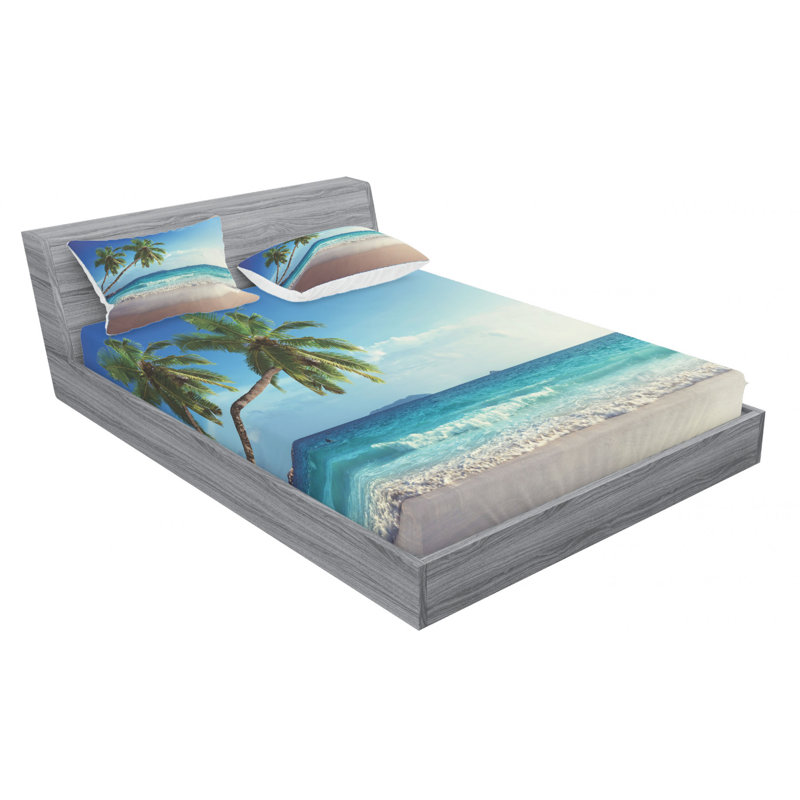 Microfiber Sheet Set, Full Sheet Set with Fitted Sheet
