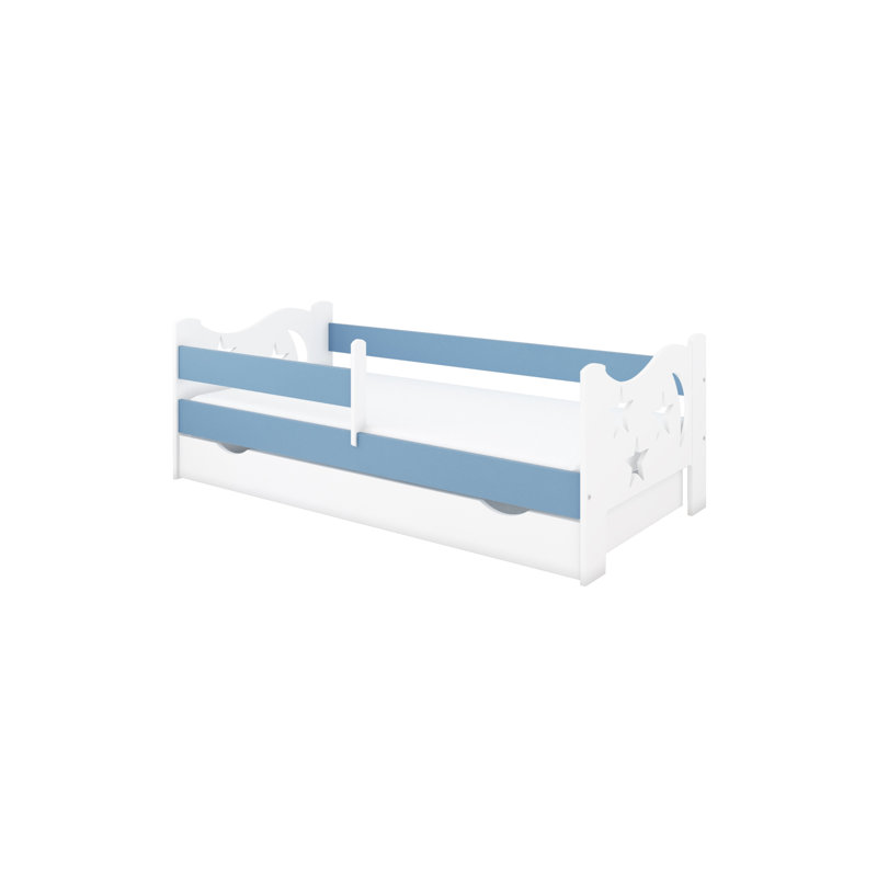 Blackburn Cabin Bed with Storage Included, Blue, Toddler (70 x 140cm)