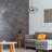 3 - Light Iron Dimmable Globe Chandelier