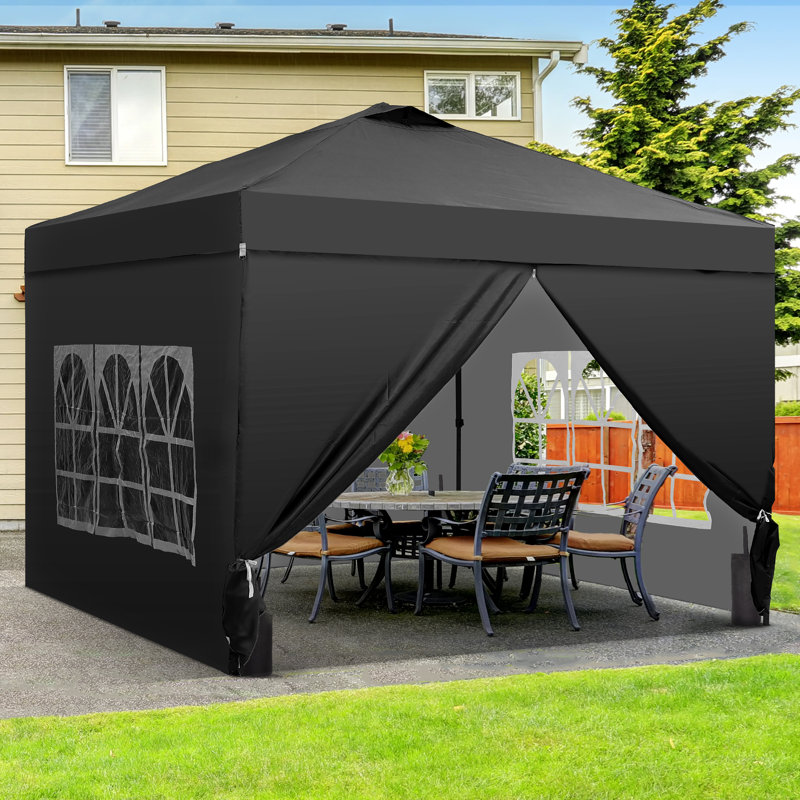 Tentes 12 pi x 12 pi, 12 (pi) x 12 (pi), Noir
