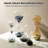 Geometric Tri-Layer Hourglasses With Grey Sand, 60-Minute Sand Timers