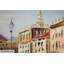 My Dream of Venice Hand -Painted Acrylic Painting
