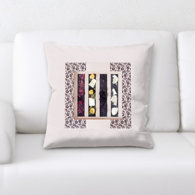 Penik Microsuede Reversible Throw Pillow