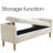65w Corduroy Storage Soft Bench-752922554