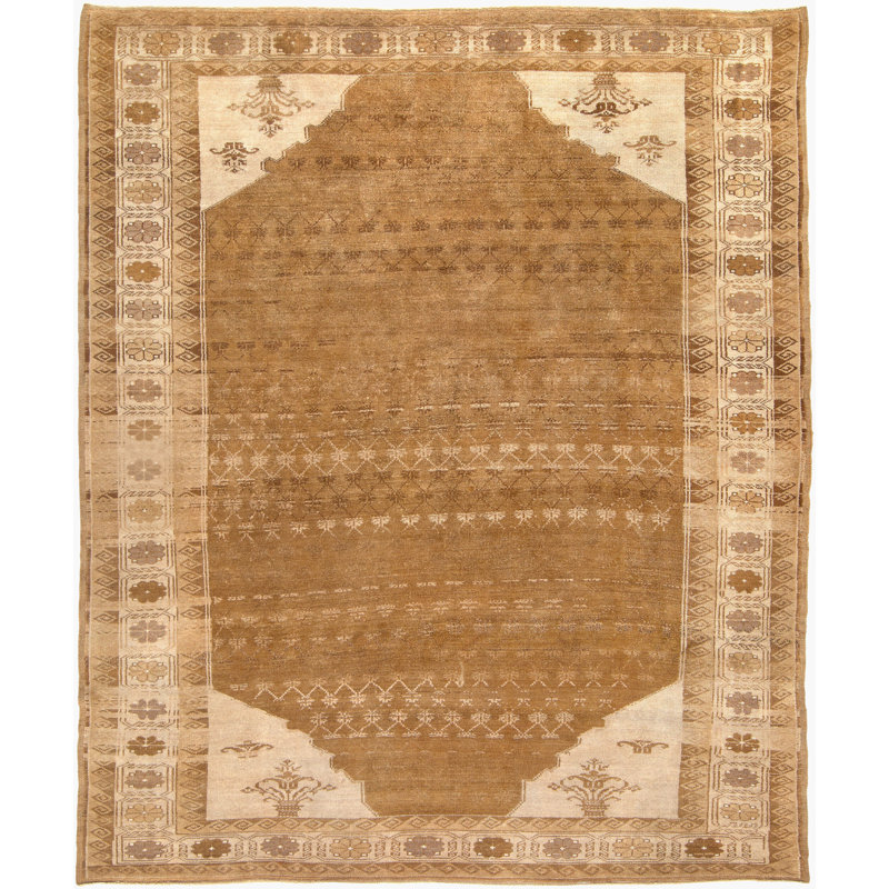 Antique One of a Kind AOOAK-1946 8'2" x 9'8" Handmade Rug
