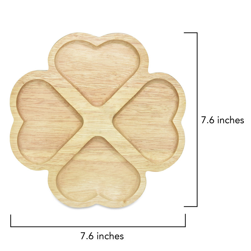 Assiette de service Clover Hearts