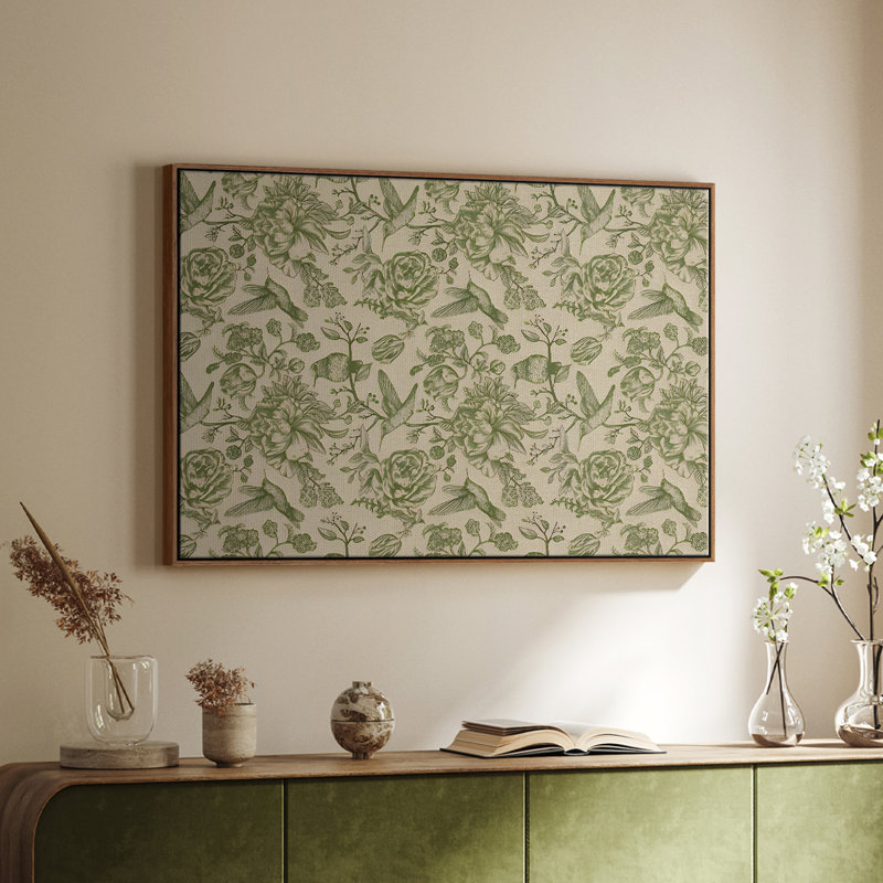 Toile tendue avec châssis CX, Noyer, H 41 po x l 27 po