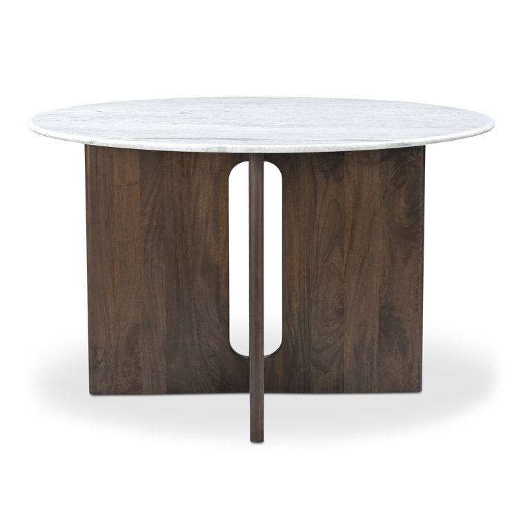 Ola Dining Table White Marble